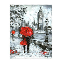 Load image into Gallery viewer, 60 x 80 Inch Oil Painting London Super Soft Throw Blanket - EK CHIC HOME