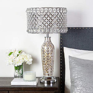 Single Light 25" Tall Accent and Vase Table Lamp - EK CHIC HOME