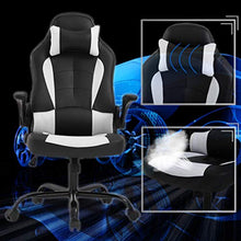 Load image into Gallery viewer, Office Desk Gaming Chair High Back with Lumbar Support Adjust Armrest (Racing Style Chair) - EK CHIC HOME