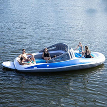 Load image into Gallery viewer, 6-Person Inflatable Bay Breeze Boat Island - EK CHIC HOME