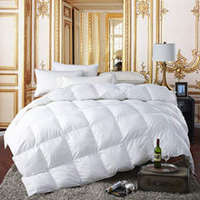 Load image into Gallery viewer, Egyptian King Size Luxury Siberian Goose Down Comforter - EK CHIC HOME