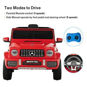 12V Licensed Mercedes-Benz - Kids Ride On Car Electric with Remote Control - EK CHIC HOME