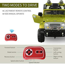 Load image into Gallery viewer, Kids Ride-on Car, Off-Road Truck with MP3 Connection, and Remote Control, 12V Motor - EK CHIC HOME