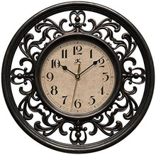 Load image into Gallery viewer, Infinity Instruments Sofia 12 inch Silent Sweep Wall Clock - EK CHIC HOME