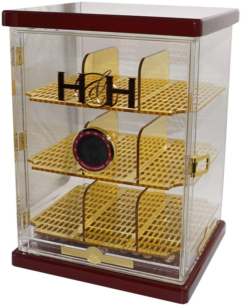 The CHIC Collection - Digital Hygrometer and Cedar Balls Humidification - EK CHIC HOME