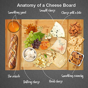 Unique Bamboo Cheese Board - EK CHIC HOME