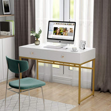 Load image into Gallery viewer, Modern 47 inch Home Office Study  Writing Desk - EK CHIC HOME