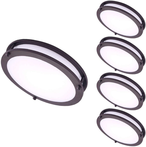 12 Inch Flush Mount Ceiling Light-Dimmable - EK CHIC HOME