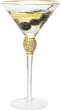 Load image into Gallery viewer, Diamond Collection 2 Piece Stemmed Martini Set - EK CHIC HOME