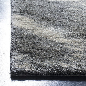 Retro Collection Modern Abstract Grey and Ivory Area Rug - EK CHIC HOME