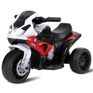 Kids Ride on Motorcycle, Licensed BMW 6V Battery Powered 3 Wheels Motorcycle Toy - EK CHIC HOME