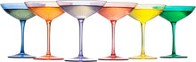 Load image into Gallery viewer, Colored Vintage Glass Coupes 12oz - EK CHIC HOME