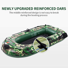 Load image into Gallery viewer, 4 Person Inflatable Boat Canoe - 9FT Raft Inflatable Kayak - EK CHIC HOME