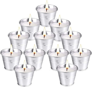 Citronella Candles Outdoor, SWCAMILA 12 Pack 2OZ - EK CHIC HOME