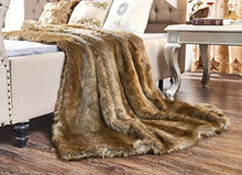 Load image into Gallery viewer, Fashion Faux Fur Throw, Blankets for Bed Super Soft Fiber (60x70(INCH) - EK CHIC HOME