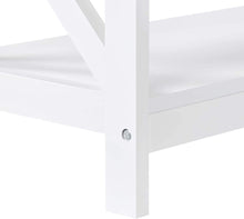 Load image into Gallery viewer, 3 Tier X-Design Console Table, Farmhouse Sofa Table - EK CHIC HOME