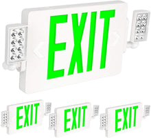 Load image into Gallery viewer, Ultra Slim Red Exit Sign - 4 Pack - EK CHIC HOME