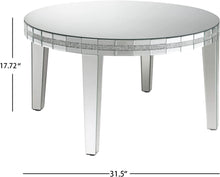 Load image into Gallery viewer, Coffee Table Mirrored with Crystal Inlay Surface - EK CHIC HOME