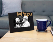 Load image into Gallery viewer, Black Wood Sentiments “I Love Papa”  4x6 inch - EK CHIC HOME