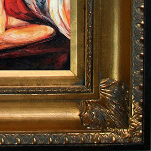 Paris Nude by Munch with Regency Gold Frame - EK CHIC HOME