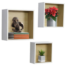 Load image into Gallery viewer, Sorbus Floating Shelf Hexagon Set — Honeycomb Wall Mounted Shelves - EK CHIC HOME