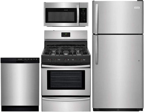 Frigidaire 4 Pcs Stainless Steel Kitchen Package 30