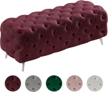 Load image into Gallery viewer, Luxury Velvet Window Bench for Bedroom Stylish Soft Padded - EK CHIC HOME