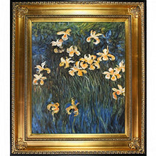 Load image into Gallery viewer, Monet Yellow Irises with Regency Gold Frame Finish - EK CHIC HOME