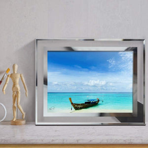5x7 Glass Picture Frames Only Desktop Display Set, 6 Pack - EK CHIC HOME
