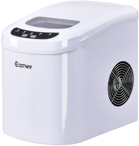 Portable & Compact Ice Maker Machine, Ice Cubes Ready in 6 Mins - EK CHIC HOME