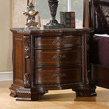 Load image into Gallery viewer, Luxurious Baroque Style Brown Cherry Finish King Size 6-Piece Bedroom Set - EK CHIC HOME