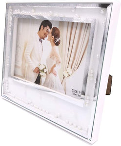 Wedding Collection Photo Frame 8x10 White - Picture Display - EK CHIC HOME