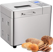 Load image into Gallery viewer, Bread Maker Stainless Steel Automatic Programmable Bread Machine - EK CHIC HOME