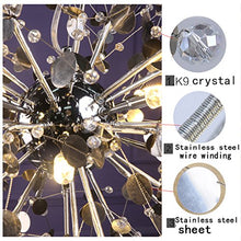 Load image into Gallery viewer, Chandeliers Firework Crystal Pendant - EK CHIC HOME