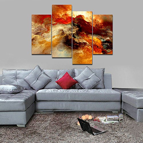 Canvas Prints Wall Art Colorful Clouds Landscape Paintings - EK CHIC HOME