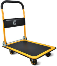 Load image into Gallery viewer, Push Cart Dolly Moving Platform Hand Truck, Foldable for Easy Storage - EK CHIC HOME