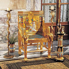 Load image into Gallery viewer, King Tutankhamen&#39;s Tomb Egyptian Throne Chair - EK CHIC HOME