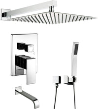 Load image into Gallery viewer, Shower System With Tub Spout,Tub Shower Faucet Set - EK CHIC HOME