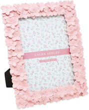 Load image into Gallery viewer, 5x7 Pink Flower Textured Hand-Crafted Resin Picture Frame - EK CHIC HOME