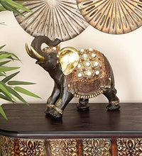 Load image into Gallery viewer, Poly-Stone Elephant, 16 by 12-Inch - EK CHIC HOME