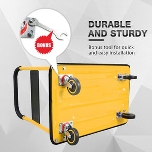 Push Cart Dolly Moving Platform Hand Truck, Foldable for Easy Storage - EK CHIC HOME