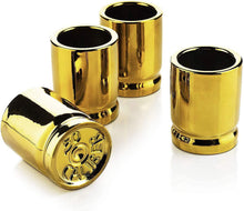 Load image into Gallery viewer, 50 Caliber Bullet Shot Glasses Set - Set of 4 - Each holds 2 Ounces - EK CHIC HOME