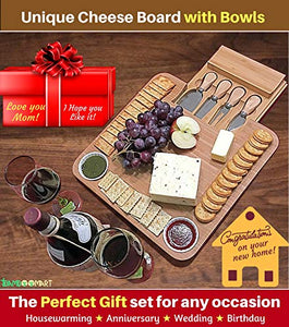 Cheese Board with Cutlery Set - EK CHIC HOME