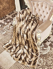 Load image into Gallery viewer, Faux Fur Throw, Fur Blankets Super Soft  60&quot;x70 - EK CHIC HOME