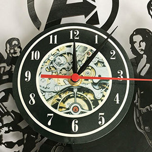 Vinyl 3D Amazing Avenger Superhero Led Wall Clock - EK CHIC HOME