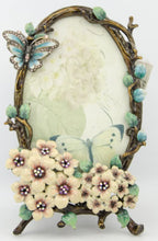 Load image into Gallery viewer, International Designs Peacock Green Jade Round Metal Photo Frames - EK CHIC HOME