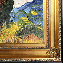Load image into Gallery viewer, Van Gogh 2-Cypresses Oil Painting with Regency Gold Frame - EK CHIC HOME