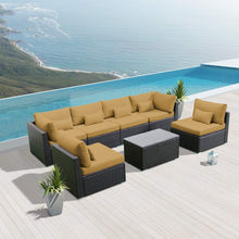 Load image into Gallery viewer, Patio Furniture Sets Modular Sectional Sofa Outdoor Wicker Patio Furniture Sets - EK CHIC HOME