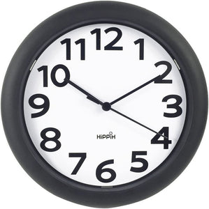 2 Pack Silent Wall Clock, 10 Inch Non Ticking Quiet Digital - EK CHIC HOME