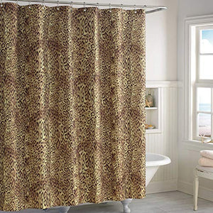 Leopard Shower Curtain,Fabric Shower - EK CHIC HOME